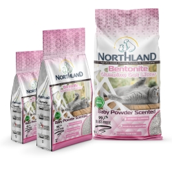 Northland Cat Litter με άρωμα πούδρας (Baby powder)